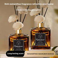 Büyük Kapasiteli Osmanthus Çubuklu Oda Kokusu Aromaterapi Ev Kokusu Oda Parfümü Dekoratif Oda Toptan Satış