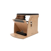 Chaise combinée Wunda et Reformer Pilates en bois de chêne pour la maison, le fitness, le yoga, la salle de sport et les studios de Pilates