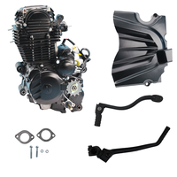 Moteur de moto tout-terrain à refroidissement par air, démarrage électrique, 249cc 250cc, moteurs Zhongmu CB250-F