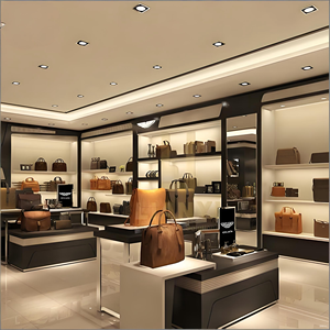 Les vitrines pour chaussures et montres sont utilisées pour l'exposition de produits de luxe dans les salles d'exposition et les centres commerciaux. - Product Image 2