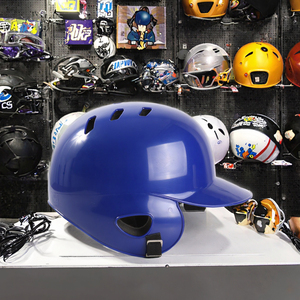 Casque de baseball réglable ANTMAX pour adultes et enfants Softball coque ABS portable sécurité double oreille éponge mentonnière entraînement - Product Image 3