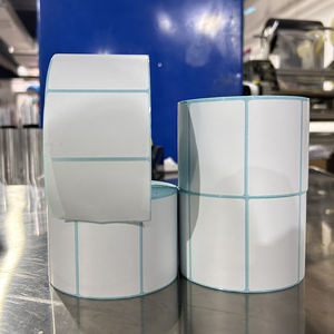 Fabricante adhesivo etiqueta térmica pegatina rollo 4 ''* 6'' etiqueta de envío código de barras rollo 100*150mm - Product Image 4