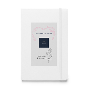 Quaderno a Spirale AmoreBell Formato A5, 100 Fogli, Copertina in Pelle, Rilegatura Termica, Stile Stampato, Organizer per Uso Scolastico - Product Image 1