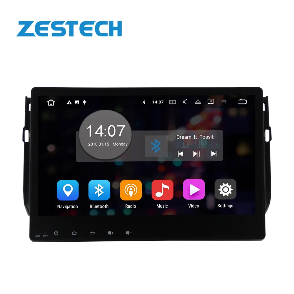 ZESTECH 10.1 "MTK8667 Android 12 système multimédia de voiture audio pour Toyota Rav4 tv stéréo auto radio vidéo électronique lecteur dvd