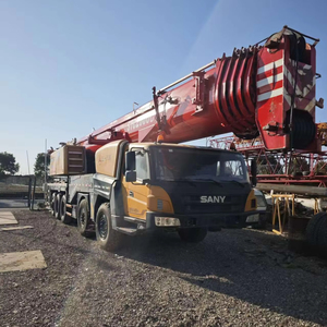 Grue sur camion Sany 160T bien entretenue, haute efficacité, capacité de levage fiable, idéale pour les travaux d'ingénierie lourde - Product Image 1