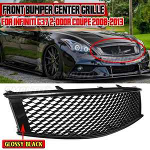 Rejilla Delantera de Coche con Diseño de Panal de Abeja G37 para Infiniti G37 Coupé de 2 Puertas 2008 2009 2010 2011 2012 2013, Parrilla de Parachoques Delantero para Carreras - Product Image 1