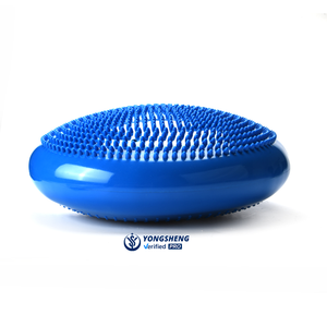 Yoga Fitness Dis Wobble için yeni PVC şişme istikrar denge yastığı çekirdek gücünü arttırmak için masaj için hava yastığı - Product Image 3