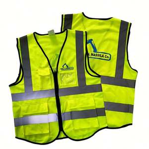 Gilet de sécurité multicolore et stylisé Gilet de sécurité réfléchissant jaune réfléchissant - Product Image 1