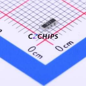 Réseau de résistances 4D03WGJ0301T5E 0603x4 ( Nombre de résistances : 4 ) ( Résistance : 300 Ohm Précision : 5% ) - Product Image 1