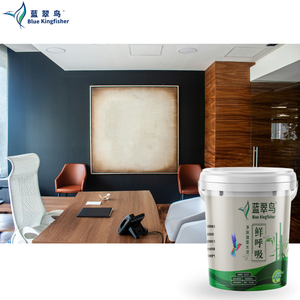 Pintura de Látex Ecológica BlueKingfisher para Interiores, Pintura Lavable para Paredes, para Decoración del Hogar, Revestimiento de Emulsión No Tóxica - Product Image 2