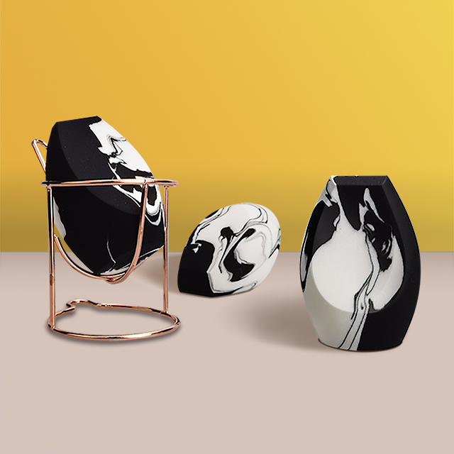 2021 new LINGLONG non-absorbent Foundation Latex Free Camouflage Makeup Sponge Blender