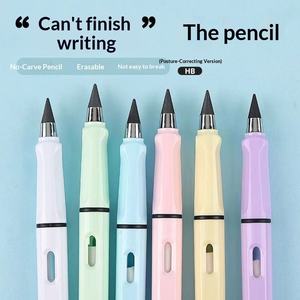 Lápiz Automático Eternal HB Weizhuang, Lápiz Mecánico con Borrador, Material Escolar Especial para Estudiantes, Lápiz para Dibujar y Pintar para Niños - Product Image 4