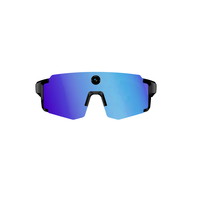 Lunettes de sport intelligentes M14 avec caméra 8MP, prise de vue mains libres, assistant IA, verres résistants aux UV, branches flexibles, lunettes de soleil antidérapantes
