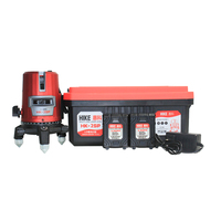 Niveau laser à faisceau vert auto-nivelant HIKE HK-5SP, 5 lignes, automatique, avec alimentation au lithium, couverture à 360 degrés