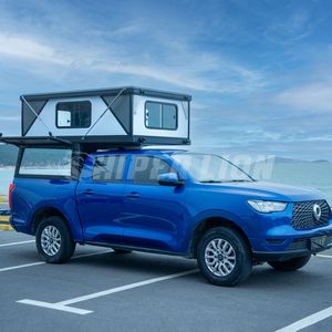 New Roof Top Lều Cứng Nhôm Tổ Ong Hội Đồng Quản Trị Nhôm Hồ Sơ Kim Loại Khung Tán Cứng Hai Mặt Pop-Up Xe Tải Trại - Product Image 5