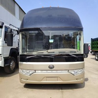 Autocar de tourisme longue distance de haute qualité, économique, diesel Euro 3, 31-50 places, sièges personnalisables, idéal pour les trajets automatiques.