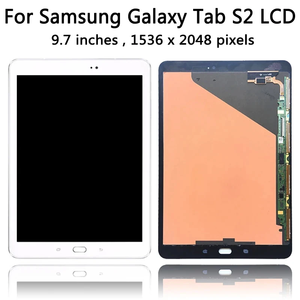 Écran pour <span class=keywords><strong>Samsung</strong></span> Galaxy Tab S2 9.7" <span class=keywords><strong>SM</strong></span>-<span class=keywords><strong>T810</strong></span> T813 T815, écran LCD, numériseur, écran tactile, assemblage complet - Product Image 1