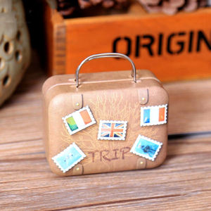 Boîte à musique miniature en métal super mignonne, boîte à musique à ressort, cadeau créatif, château dans le ciel - Product Image 4