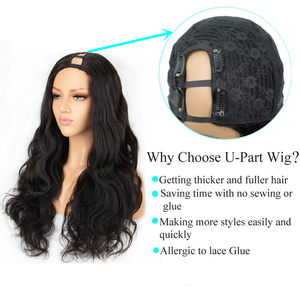 A buon mercato parrucche dei capelli umani all'ingrosso ondulati <span class=keywords><strong>e</strong></span> ricci Del Virgin Visone Brasiliano u parte parrucca dei capelli umani completa fatta a macchina naturale parrucche dei capelli - Product Image 2