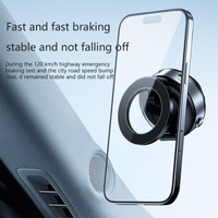 Support de téléphone portable magnétique flexible imperméable de haute qualité pour tableau de bord de voiture, rotation à 360 degrés, hauteur réglable, en aluminium