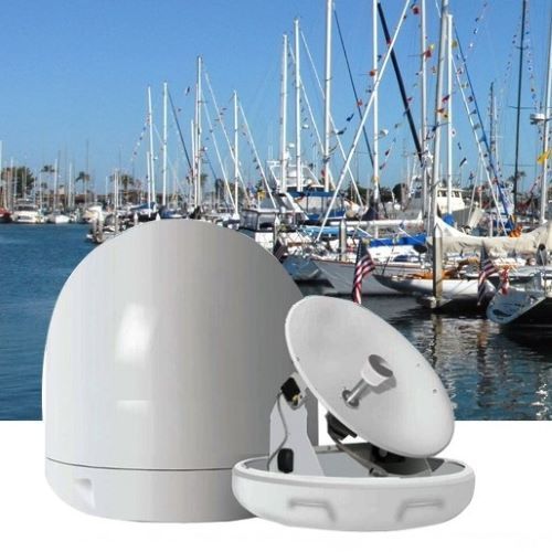 Marine Automatic Tracking Satellite Antenna