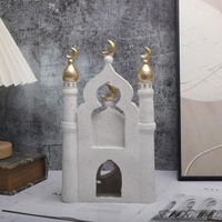 Ornements de tour au design moderne et épuré, ornements Château de la Lune, ornements de rangement, souvenirs créatifs, artisanat, vente directe usine, OEM ODM