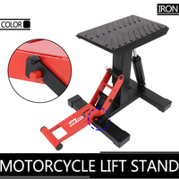 Lmetjfg — support de réparation de moto, dispositif universel multi-directionnel, pour motocross, dirt bike, semelle hydraulique