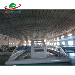 Dôme <span class=keywords><strong>de</strong></span> <span class=keywords><strong>piscine</strong></span> <span class=keywords><strong>gonflable</strong></span> transparent en PVC <span class=keywords><strong>de</strong></span> qualité commerciale / Tente <span class=keywords><strong>de</strong></span> couverture transparente pour piscines / Tente <span class=keywords><strong>de</strong></span> <span class=keywords><strong>piscine</strong></span> <span class=keywords><strong>gonflable</strong></span> d'extérieur - Product Image 2