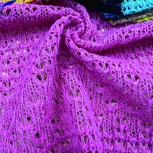 Fábrica atacado encolhimento e rasgo resistente 100% poliéster roupas malha tecido de malha respirável para tops e forros - Product Image 5