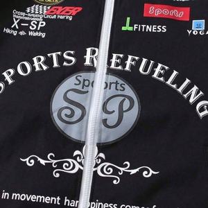 Ventes en gros de vestes zippées décontractées pour hommes de haute qualité, broderie 3D personnalisée, impression graphique de lettres, vestes bomber pour hommes à épaules tombantes - Product Image 4