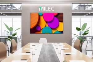 MILEC ออลอินวัน มอเตอร์ไดรฟ์ พร้อมขาตั้งเคลื่อนที่ 2k & 4k ขนาด 108" / 135" 162" ทีวีออลอินวันแบบมอเตอร์ไดรฟ์ 2k & 4k ขนาด 108 นิ้ว - Product Image 5