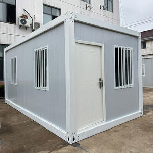 Maison préfabriquée modulaire, appartements préfabriqués, maison préfabriquée, panneau sandwich, design moderne pour bâtiment de bureaux, utilisation en extérieur - Product Image 1