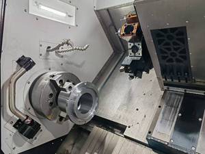 A2-8/A2-11 broche FANUC CNC tour à tourelle incliné centre de tournage avec axes Y et C outillage en direct et longueur de tournage de 940mm - Product Image 6