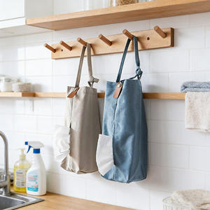 Cotton Road - Funda colgante nórdica de lona para pañuelos, en colores blanco, gris y azul pavo real, de tela multiusos para coche y hogar - Product Image 3