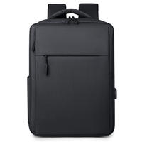 Sac à dos unisexe en tissu Oxford durable pour ordinateur portable, multifonctionnel avec port USB, 20-35L, sac de voyage avec doublure en polyester épaissi pour la vente en gros