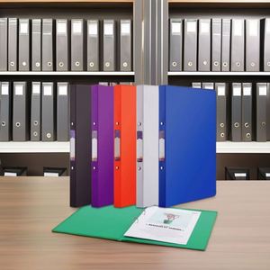 Carpeta de Anillas de PVC A4, 2 Anillas, 35 mm, Colores Surtidos, para Archivar Documentos - Product Image 2