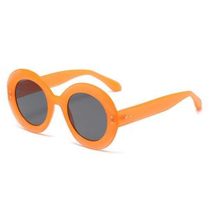 Nouveautés - Lunettes de soleil tendance, grandes et rondes, avec logo personnalisé, uniques, pour femmes - Product Image 4