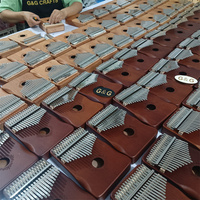 Wholesale 17 21 Keys Mahogany Kalimba Musical Instrument Finger Thumb Piano Stringed Instrument Parts & Accessories