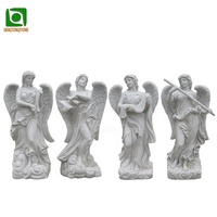 Sculpté à la main grandeur nature haute qualité marbre blanc extérieur jardin décoration grecque quatre saisons dame déesse Statue
