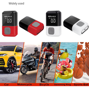 Gonfleur de pneus 150 PSI, compresseur d'air portable, pompe à pneus automatique avec lumière LED, pompe à air numérique pour pneus de voiture - Product Image 4