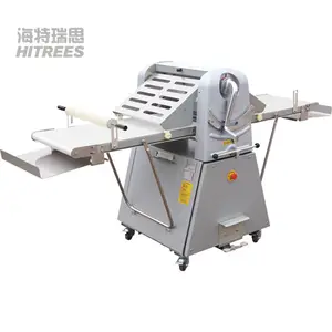 Massa profissional Pizza Sheeter Machine Equipment Puff Pastry Sheeter Croissant Dough Roller para venda