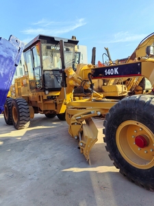 รถเกรดเดอร์มือสอง Caterpillar 140K พร้อมเครื่องยนต์ 12 ตัน น้ำหนักใช้งาน 130 กิโลวัตต์ สภาพดี ขาย - Product Image 3