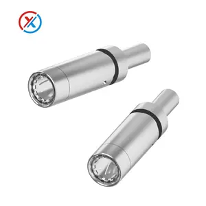 Silver Plated EV Plug Slotted Charging Pin ODM Supplier Interface Terminal Charger Pin for Connector Application