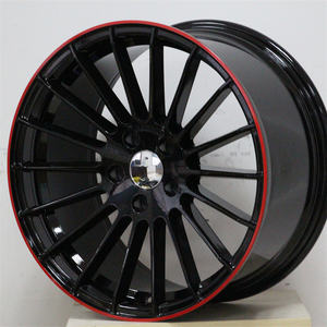 Jantes de voiture Xinlin Flow Forming noires pour <span class=keywords><strong>BMW</strong></span> E46 E92 M2 <span class=keywords><strong>M3</strong></span> M4 <span class=keywords><strong>Hamann</strong></span> 19 20 21 22 pouces 5X112 5X120 échelonnées - Product Image 4