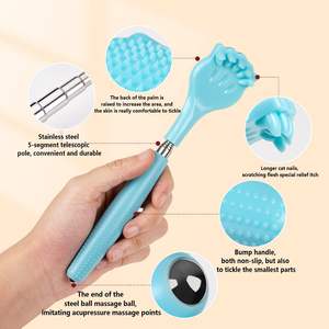 Kit de Massagem para Costas Portátil e Conveniente com Arranhador Telescópico Ajustável - Product Image 3