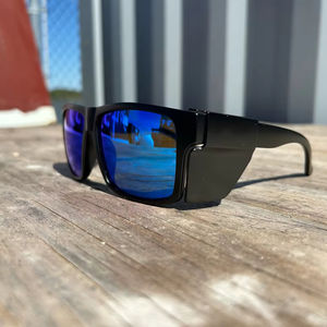 نظارات شمسية Finewell عالية الجودة مخصصة Ansi Z87.1 للبيع بالجملة لركوب الدراجات عدسة PC درع جانبي نظارات شمسية آمنة للرجال والنساء - Product Image 3