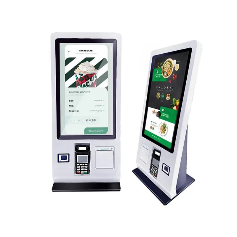 Автоматический аппарат для заказа окон/система android pos терминал для заказа киоск самостоятельного заказа kios для заказа продуктов