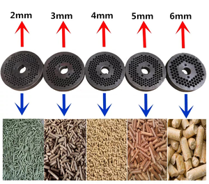 Máy làm thức ăn viên gia đình nhỏ, dùng cho cá, gà, lợn, gia cầm, máy chế biến thức ăn viên cho vật nuôi - Product Image 5