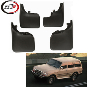 80 Series Mudflaps A-Premium 4-PC Splash Guard Set For Toyota Land - Foto 7