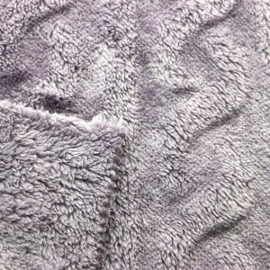 Cut Shu – tissu polaire en velours, tricot en relief, motif de coupe en queue de cochon, Berber, Sherpa, tissu polaire pour peignoir, couverture, vêtement